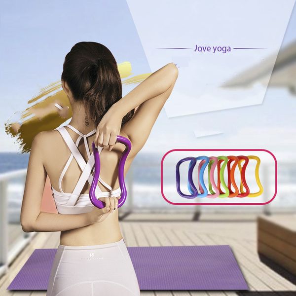 

йога круг упражнение stretch тела pilates workout кольцо фитнес круг trainning сопротивления поддержка теленок массаж главная trainning