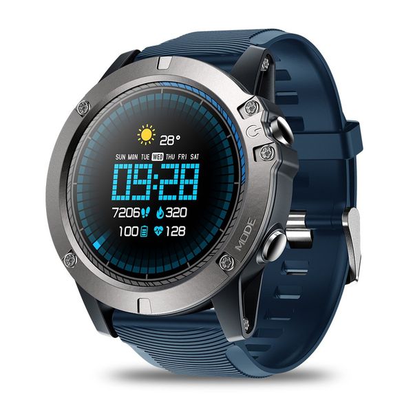 

smart watch vibe 3 pro sports smartwatch heart rate monitor proximity sensor accelerometer for ios for android, Slivery;brown
