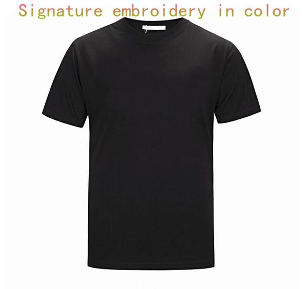 

2019 summer designer t shirts for men luxury letter embroidery t shirt mens women clothing short sleeved tshirt men tees, White;black