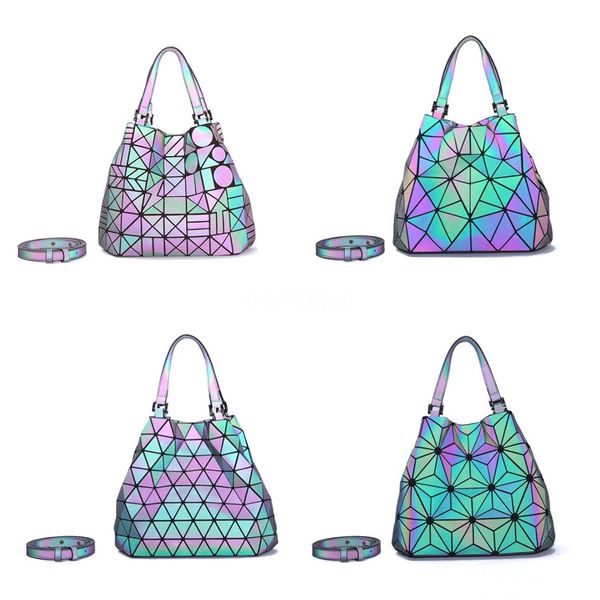 

sweet bow square tote bag 2020 fashion new pu luminous women's designer handbag elegant lady shoulder messenger bags #574