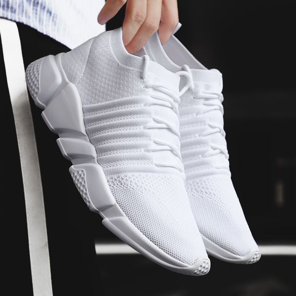 

shoes man breathable running shoes for men sneakers bounce summer outdoor sport professional training brand designer