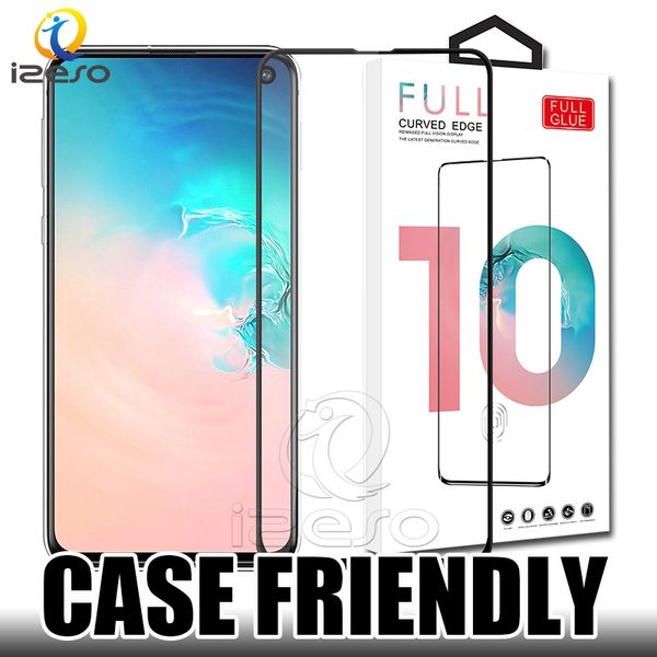 

5D Полный Клей Закаленное стекло экрана Защитная пленка для Samsung A10 A50 A70 A80 iPhone XS MAX XR
