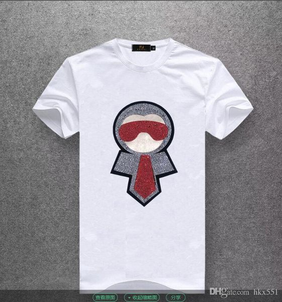 

2019 новые летние мужские футболки, топ моды бренд мужской женщин с короткими рукавами футболки. письмо печатается с коротким рукавом мужчин, White;black