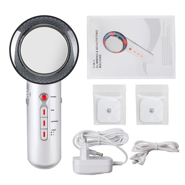 

ultrasonic 3 in 1 ultrasound cavitation care face body slimming machine ems body slimming massager weight loss lipo ce