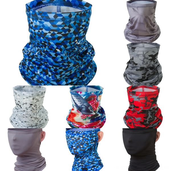 

glgfa neck masks magic motorcycle scarf half face mask headband scarf multi bicycle fishing bicycle bandanas, Black