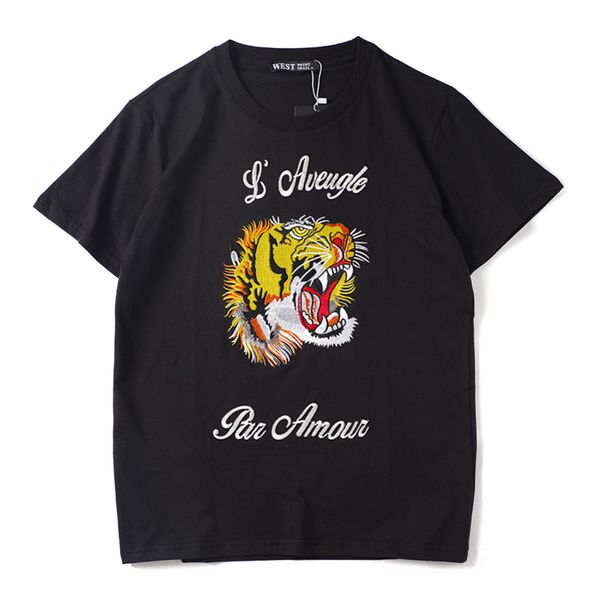 

givenchy men роскошные мужские дизайнер футболка конструктора вскользь короткими рукавами мода печать высокого качества мужчины женщины hip, White;black