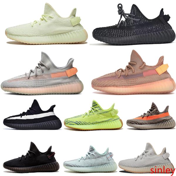 

high luxury designer women shoes men v2 zebra static cream sesame kanye west og clay true form hyperspace beluga mens running sneakers