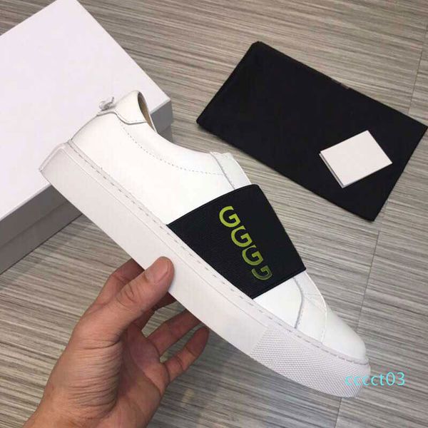 

22020 new fashion men designer shoes real leather designer trendy sneakers women open beautiful shoes for sale ct03, Black