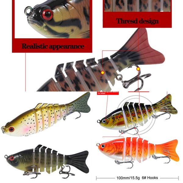 

07gzw fishing luya hard bait ball * 15.5g built-in steel 10cm bionic bait long sfake bait