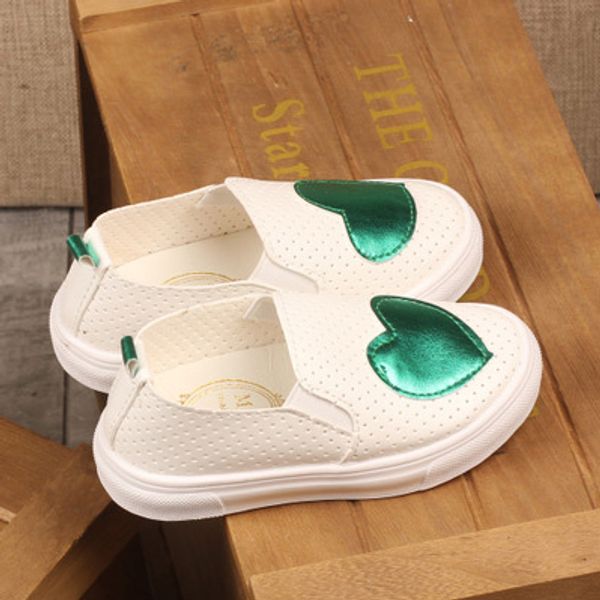 

brand kids princess shoes girls luxury flat shoe with appliques girls solid color slip-on shoes children casual designer sneakers wholesale, Black;red