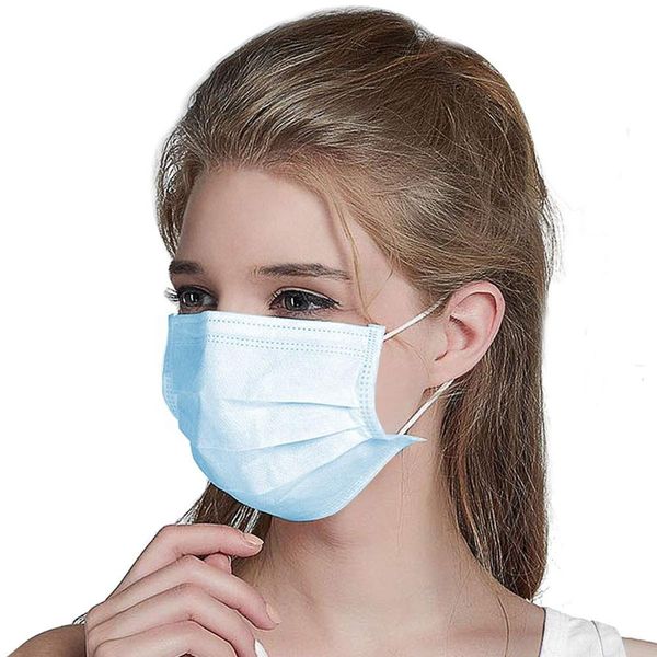 

mouth masks anti-pollution 3 laye mask disposable protection mask dust filter safety mask non-woven elastic soft breathable z