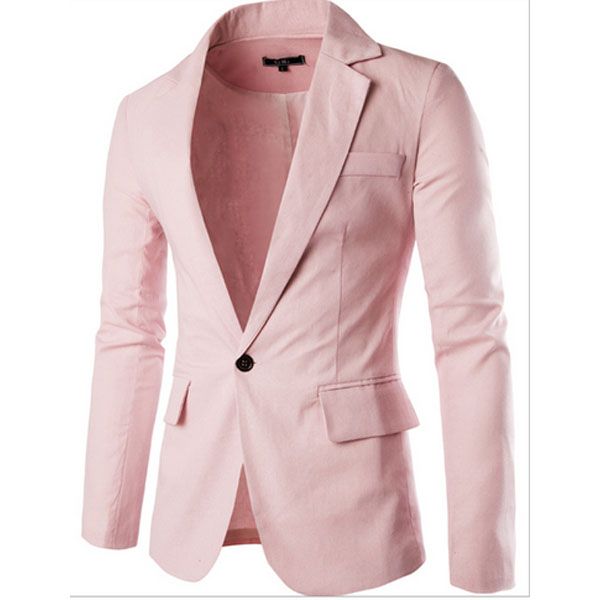

strong recommendation basic models buckle men a casual linen suit, White;black