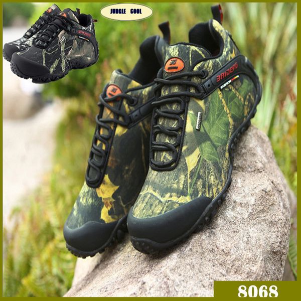

8068 autumn and winter men's outdoor mountain climbing hiking genuine product waterproof anti-slip breathable sneakers