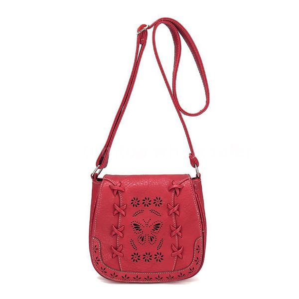 

women leather shoulder bag boho purse messenger ladies crossbody handbag