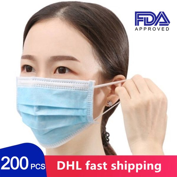 

disposable face masks mascherine ffp2 ffp3 masque designer face mask 3 layers meltblown spot supplies dhl wholesale 7339044