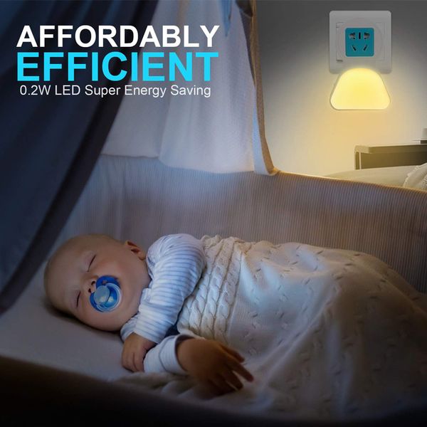 

smart socket wall plug with optical control led night light usb charging interface m8617