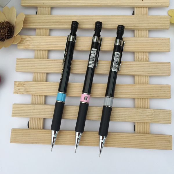 

aryaarte 3pcs 0.5mm / 0.7mm automatical pencil mechanical pencil lead holder for school stationery supplies drawing, Blue;orange