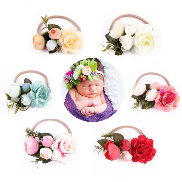 

flower headband hair band for kids baby girls