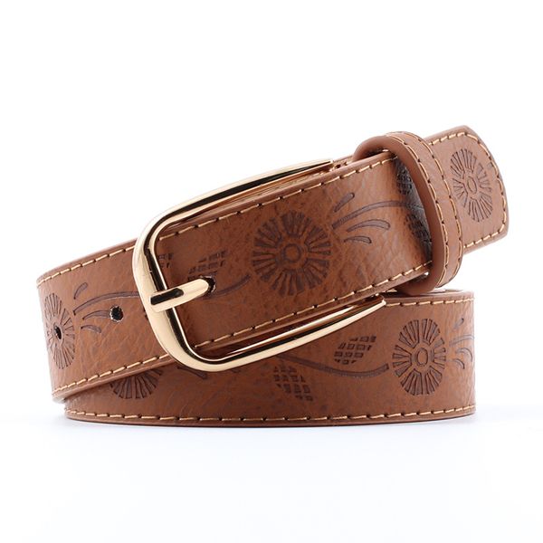 

women's belts pin buckle pu leather belts female 2018 new decoration belt ladies casual waistbelt women ceinture cinto masculino, Black;brown