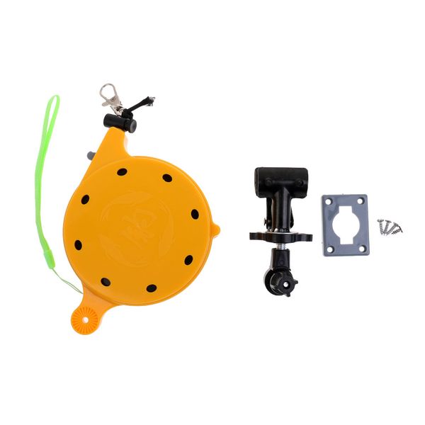 

40m/20m automatic retractable fly fishing rod lanyard rope clip safety tool