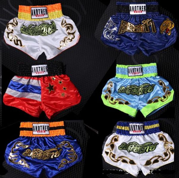 

специальная тайский бокса шорты для anotherboxer боксерского зала можно стирать в машине и разрыв упорных брюк для мужчин и wom, Blue