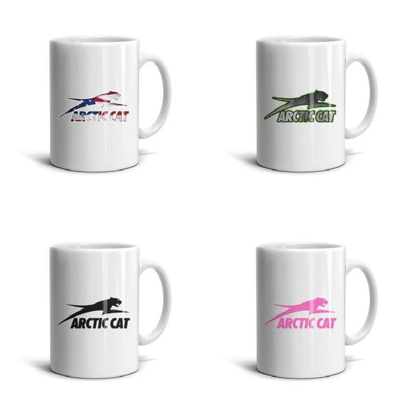 

белый arctic-cat-американско-flag-белый- керамическая кружка graphic простые чашки кофе сувенирная новизна чай кружки arctic cat американски