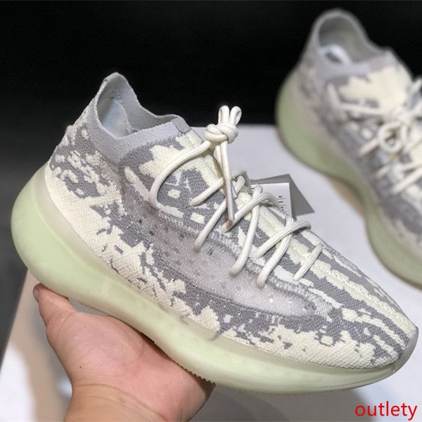 

380 v3 kanye west alien дизайнеѬкие кѬоовки дл бега мђжин женин мелй еѬнй и Ѭк