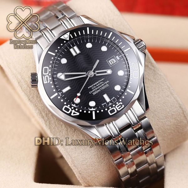 

limited mens watch 300m sapphire 212.30.41.61.01.001 calendar function 8215 commander automatic movement 316l stainless steel luxury watches, Slivery;brown