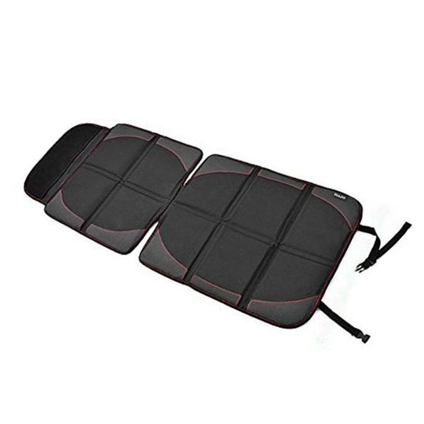 

non-slip leather and oxford elastic child car seat cushion wear pad leather seat protection pad baby safety cushion