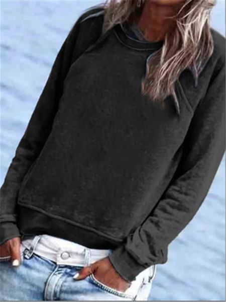 

круглый шею длинным рукавом мода лето новый женский casual свободный tshirt дизайнер женские тенниски письма топы женщины, White