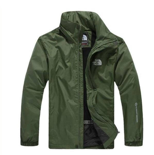 

fashion face north men's outdoor jacket new autumn sport men's windbreaker zipper windbreaker coats men fashion hooded jackets clo, Black;brown