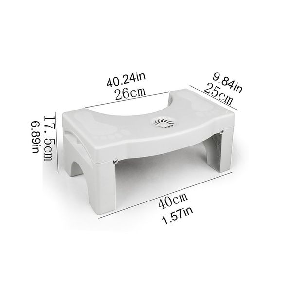 

thick plastic toilet seat footstool anti-skid bathroom elderly children pregnant women toilet folding toilet stool bathroom sinks