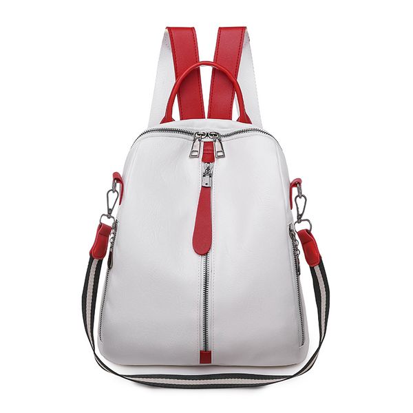 

pu shoulder bag girl 2019 new baitao trendy bag korean fashion leisure student large capacity travel bookbag