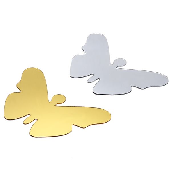 

diy 3d butterfly mirror acrylic wall sticker home decoration