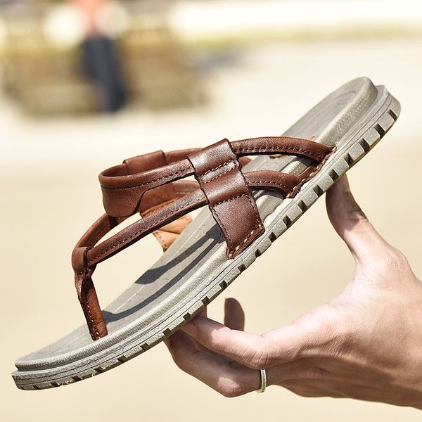 

2019 summer new style korean-style fashion cross thin drawstring split toe sandals flat foot covering students trend versatile m, Black