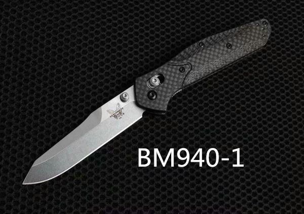 

Benchmade BM940-1 Osborne Quick Folding Knife S90V-AXIS Lock Carbon Fiber BM485 BM 940 knife BM943 BM781 C81 3300 BM42 Butterfly Knife