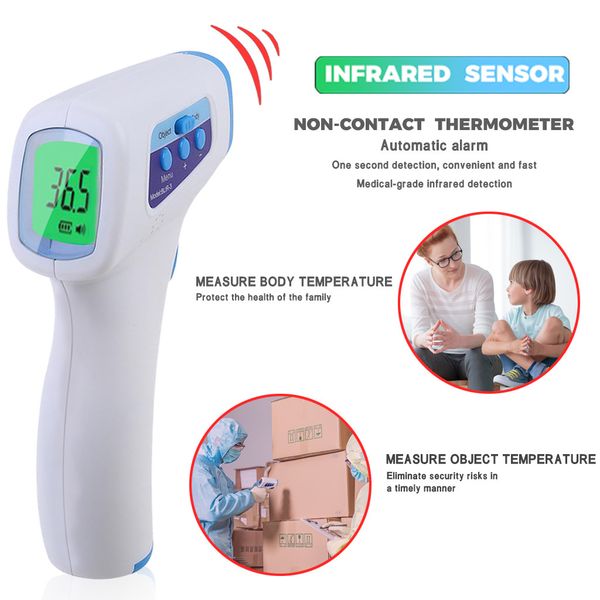 

baby thermometer non contact forehead thermometer digital body and object thermometer measurement 50*, Black;white