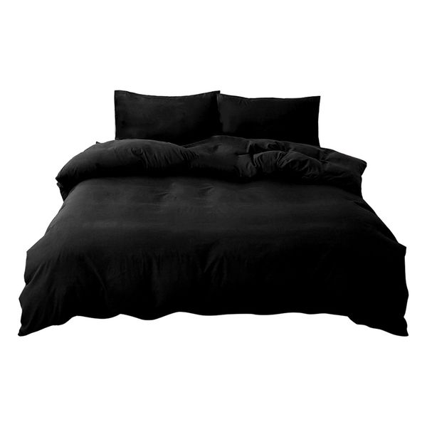 

4pcs bed sheet with pillowcase l luxuty fitted sheet with elastic bed linen