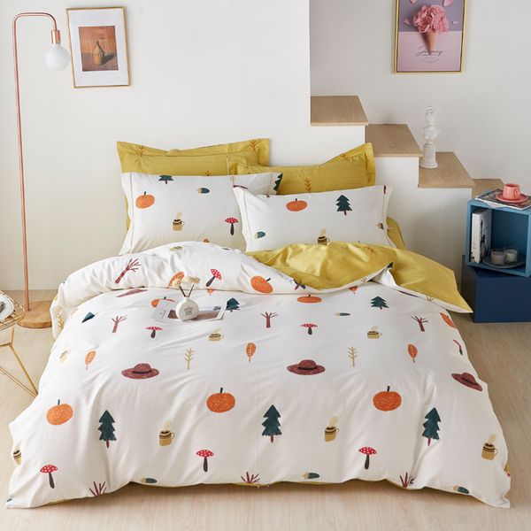 

weaver house fashion bedding set platinum cotton girl style / cartoon and kid 4pcs