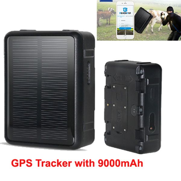 

2019 solar power wifi gps tracker strong magnetic pet gps tracker locator for sheep cow cattle horse vehicle car long standby