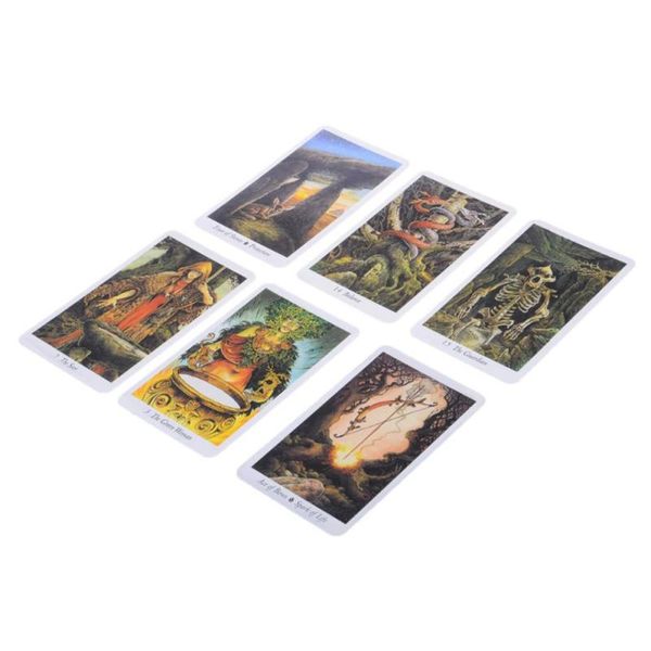 

78x tarot animal tarot deck board game game card full version divination guide destiny board game