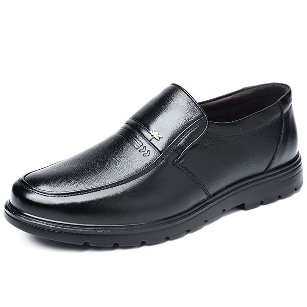 

genuine leather shoes oxfords mens dress shoes loafers men formal black shoes men original shoe office brown zapatos para hombre