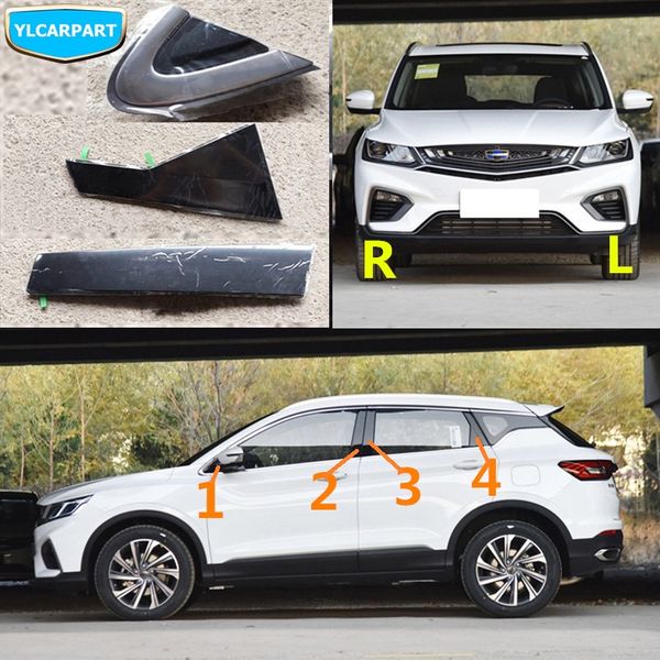 

for geely coolray,proton x50,binyue,sx11,car front triangle trim,door middle column sticker