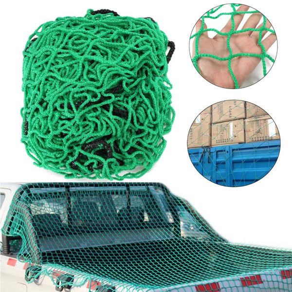 

luggage net 1.5m/1.8m truck mesh cargo net strong heavy cargo pickup boats truck trailer dumpster extend mesh covers roof
