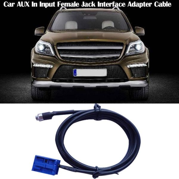 

автомобиль aux in входной женский адаптер jack интерфейсный кабель для аудио 20/30/50 audio aux line автоаксессуары 20dev13