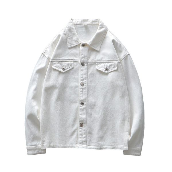 

mens designer season juanzi fashion loose denim clothes jacket, Black;brown