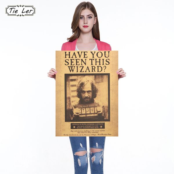 

Гарри Поттер Сириус Орион Черный Урожай Ретро Крафт Плакат Стикеры Стены Декорат