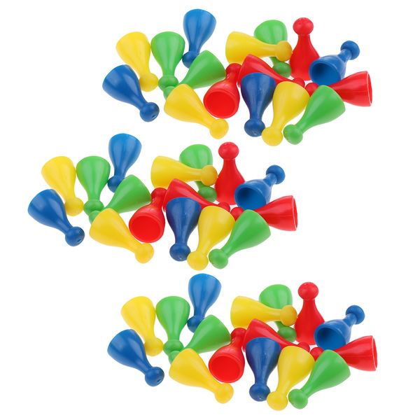 

48pcs colorful chess pieces game parts