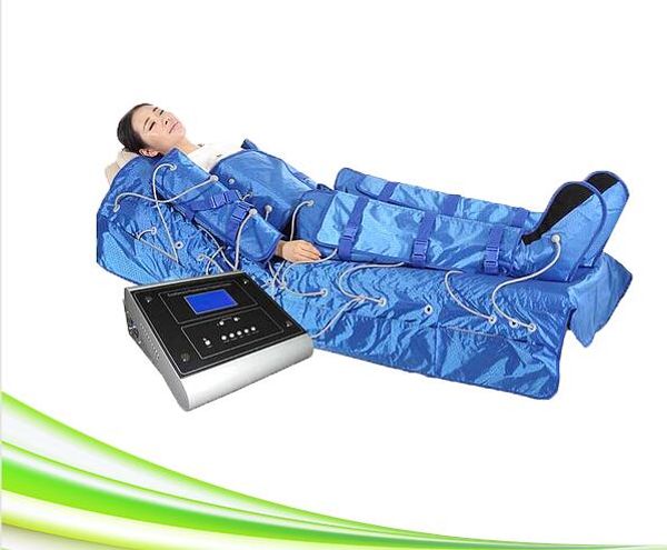 

professional 3 in 1 pressotherapy machine infrared heat wrap clothes pressure massage blood circulation ems electric muscle stimulation