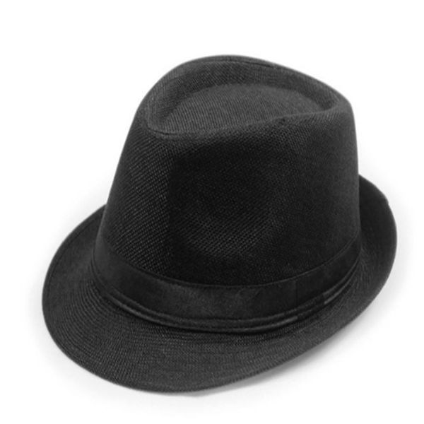 

sun jazz gangster panama cap men women trilby fedora summer beach hat sun block uv protection hats sale, Blue;gray